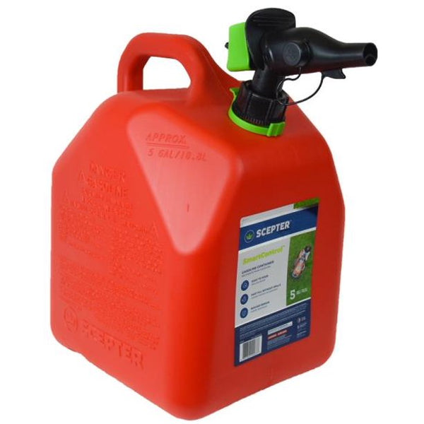 5 Gallon SmartControl Gas Can, Red -2 Pack